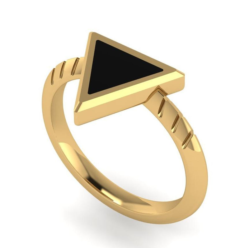 The SingleHandedly Ring - Gold
